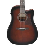 Ibanez AAD51CE Advanced Dreadnought Acousticelectric Guitar Drk Violin Sunburst. Fixed Price $399.99.