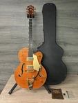 Gretsch G6120TM Tiger Maple Orange Hollow Body Electric Guitar 2006 #2692. Fixed Price $2299.99.