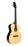 Stagg Electro Acoustic Guitar Auditorium Cut Natural. Fixed Price $369.97.