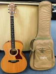 Taylor 114E Acoustic Electric Guitar With Gig Bag. Fixed Price $550.00.