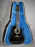 Ovation Model 1866 Legend 12-STRING Acoustic Electric Guitar Black Finish. Fixed Price $695.00.