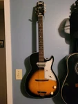 1960 Harmony H45 Stratotone. Fixed Price $600.00.
