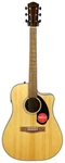 Fender CD-60SCE Solid Top Dreadnought Acoustic-electric Guitar Natural (back. Fixed Price $246.99.
