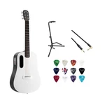 Lava Me Play 36 Lite Bag Nightfall Frost White W/rok-it Tripod Guitar Stand, .... Fixed Price $504.65.