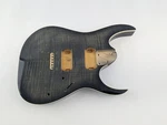 Ibanez RG3EXFM1 Guitar Body Transparent Gray Flame Maple Fixed Bridge. Fixed Price $125.00.