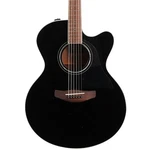 Yamaha CPX600 Jumbo Acoustic-electric Guitar, Spruce Top, Black. Fixed Price $419.99.