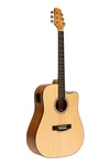Stagg Electro Acoustic Guitar Cutway Dreadnought Spruce Natural. Fixed Price $347.47.