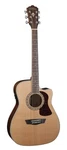 Washburn F11SCE Heritage 10 Series Folk Cutaway Acoustic Electric Guitar Natural. Fixed Price $608.99.