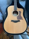 Taylor 210 Ce Dreadnought Acoustic-electric Guitar Natural Finish W/ Ohsc. Fixed Price $825.00.