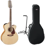 Takamine GJ72CE-12 G70 Series Jumbo Body 12-STRING Acoustic-electric Guitar, Nat. Fixed Price $899.00.