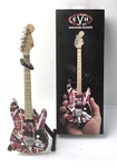 Evh Miniature Guitars Eddie Van Halen Red White Black Aka Frankenstein Repl. Fixed Price $39.07.