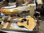 First Act Adam Levine Designer Series Acoustic Parlor Guitar AL363.01 W/ Og Box. Fixed Price $50.00.