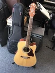 Crafter DE8/N Acoustic Electric Guitar Made In Korea 2004 Lr Baggs V.good W/case. Fixed Price $700.00.