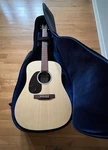 Martin X-series D-X2E Braz. Rosewood Left-handed Acoustic-electric Guitar & Bag. Fixed Price $650.00.