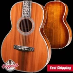 Martin Custom Shop 00 12-FRET Acoustic Guitar Exceptional Broad Figured Koa Wi. Fixed Price $19361.00.