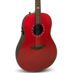 Ovation 1516 Ultra Series Mid-depth Acoustic-electric Guitar Vampira Red. Fixed Price $799.00.