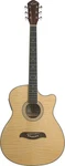 Oscar Schmidt Oacefn-a Auditorium Cutaway Acoustic Electric Guitar. Flame Maple. Fixed Price $275.99.