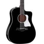 Taylor 250CE Plus Doce Doble 12-STRING Dreadnought Acoustic-electric Guitar Blk. Fixed Price $1599.00.