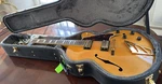 D'angelico Hollow Body Electric Guitar Natural Maple 6-STRING W/ Case. Fixed Price $985.00.
