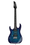 Ibanez Gio GRX70QAL Left-handed Electric Guitar Transparent Blue Burst. Fixed Price $279.99.
