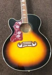 Epiphone J-200 Studio Left-handed Sunburst Electric Guitar Used. Fixed Price $439.00.