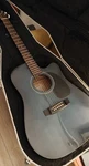 Takamine Blue-hue Acoustic Electric Guitar (right-handed). Fixed Price $440.00.