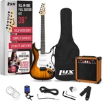 Sunburst Electric Guitar Starter Kit With 20W Amp & All Accessories Included. Fixed Price $215.99.