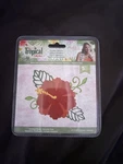Crafter's Companion Tropical Collection Hawaiian Hibiscus Metal Dies. Fixed Price $11.55.