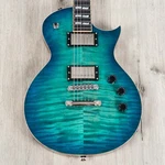 Esp Usa Eclipse Guitar, Saturday Night Special Set, Aqua Marine Sunburst Flame. Fixed Price $4999.00.