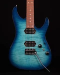 Ibanez AZ24S1F Flame Top Electric, Transparent Turquiose Burst. Fixed Price $599.99.