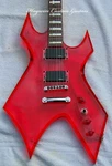 2006 B.c. Rich Warlock Acrylic Series Transparent Red Electric Guitar!. Fixed Price $901.00.