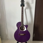 Acoustic Guitar Ibanez AEG8E Purple Burst With Soft Case. Fixed Price $460.00.