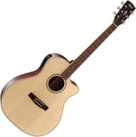 Cort Gamedxop Grand Regal Acoustic Electric Cutaway Guitar. Open Pore. Fixed Price $279.99.