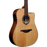 Lag Guitars Hyvibe Dreadnought Cutaway Acoustic W/bag Natural Refurbished. Fixed Price $1231.99.