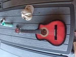 Oscar Schmidt OG10CEFTR Acoustic/electric Guitar. Fixed Price $100.00.