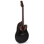 Ovation CE44-5-G Celebrity Elite Mid Cutaway Guitar, Black, Solid Sitka.... Fixed Price $574.00.