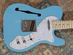 Alden Tv Cruiser 1972 Design T-style Electric Guitar Semi-hollow Blue Maple Neck. Fixed Price $299.99.