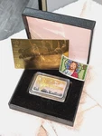 Jesus 10 Commandments Silver Gold Bar Coa Box Coin Stamp Case Cross Xmas Uk. Fixed Price $53.80.