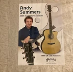 2006 Signature Edition 000C-28 Andy Summers Martin Guitar Poster Frame Ready. Fixed Price $21.60.