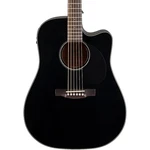 Jasmine JD-39 Dreadnought Acoustic-electric Guitar Black. Fixed Price $449.00.