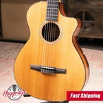 Taylor 212CE-N Plus Nylon Grand Concert Acoustic/electric Guitar With Aerocase. Fixed Price $1399.00.
