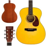 Sigma 40 Inch Ooo Acoustic Guitar Solid Spruce Top Mahogany Back Sides W Strings. Fixed Price $293.68.