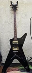 Dean Ml Dimebag Darrell Electric Guitar - Black Serial # O08101574. Fixed Price $500.00.