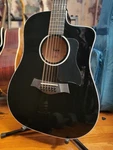 Taylor 250CE Black Plus 12 String Acoustic Electric Guitar. Fixed Price $1100.00.