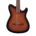 Ibanez FRH10NBSF Thinline Acoustic-electric Nylon String Guitar Brown Sunburst. Fixed Price $529.99.