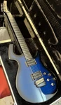 Parker Nitefly Mojo Blue Burst Electric Guitar With Case. Fixed Price $2999.00.