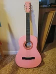 Indiana 6 String Colt Children's Acoustic Guitar - Pink (good Condition). Fixed Price $85.00.