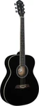 Oscar Schmidt Oab-a Auditorium Acoustic Guitar. Black. Fixed Price $235.99.