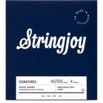 Stringjoy Long Scale Nickel Wound Bass Guitar Strings 45 - 105. Fixed Price $29.99.