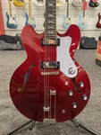 Excellent Epiphone Riviera Hollowbody Electric Guitar, Rosewood Fingerboard, Che. Fixed Price $449.99.